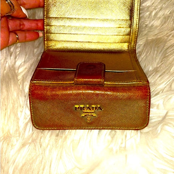 Authentic Prada Snap Wallet - Picture 7 of 11